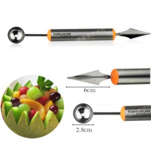 Stainless Steel Kitchen Melon Scoop Baller